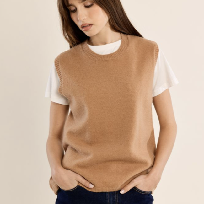 MOLLY -  Pull sans manches, dos nu 