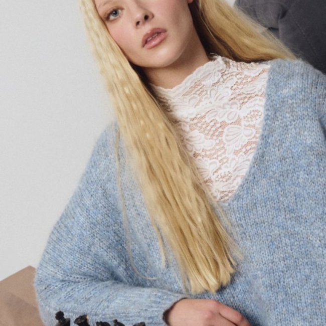 MOLLY -  Sous-pull en dentelle 