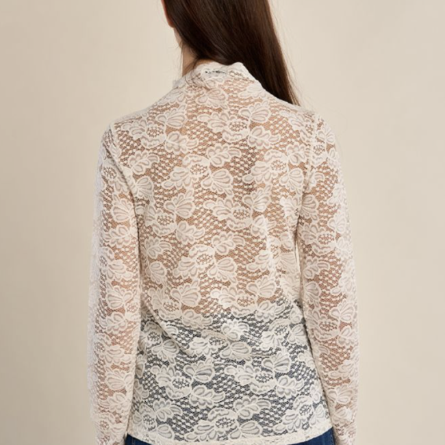 MOLLY -  Sous-pull en dentelle 