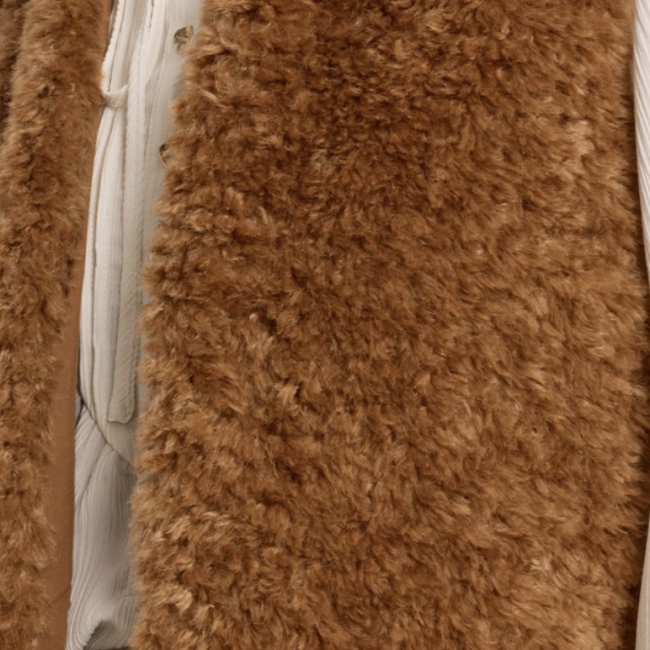 MOLLY -  Veste sans manches imitation mouton