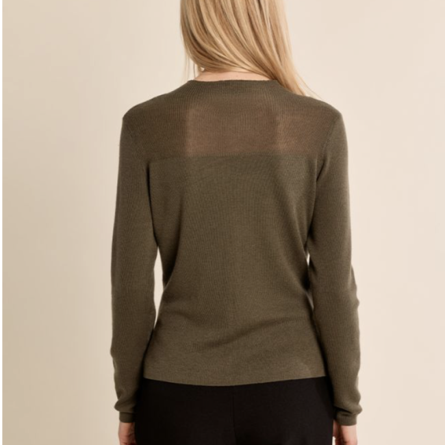 MOLLY - Pull fin manches longues 