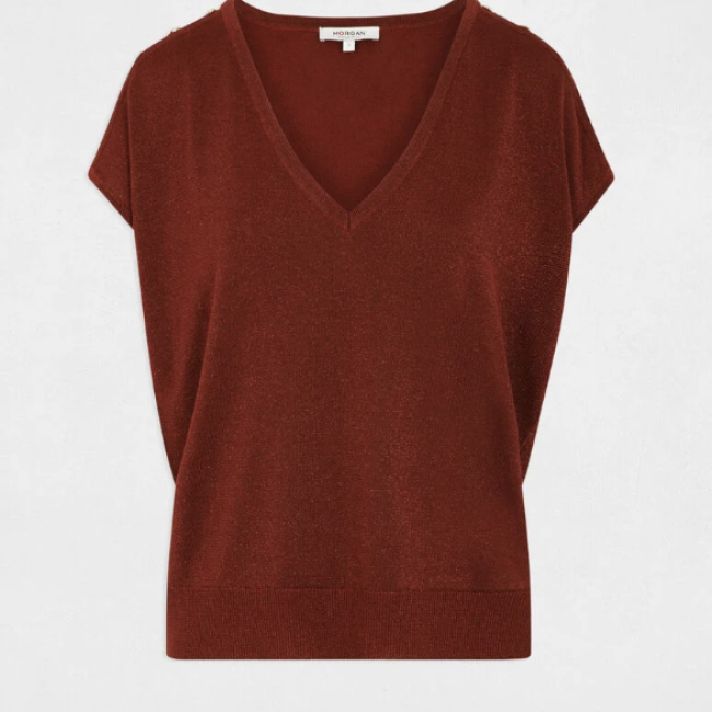 MORGAN - Top oversize col v