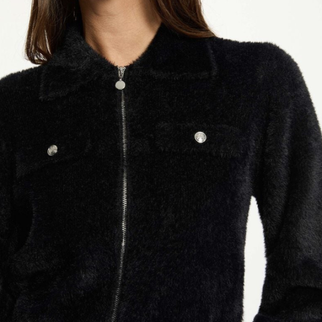 MORGAN - Veste manches longues noir