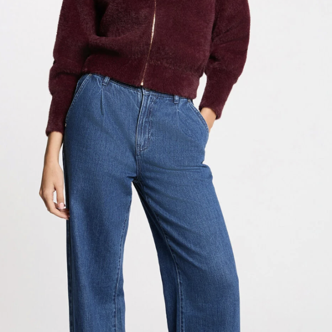 MORGAN - Veste manches longues prune