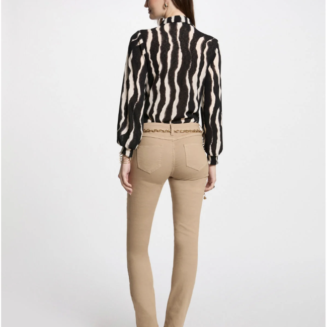 MORGAN - Pantalon droit camel