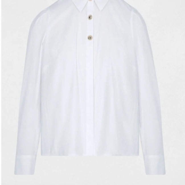 MORGAN - Chemise col à revers blanc