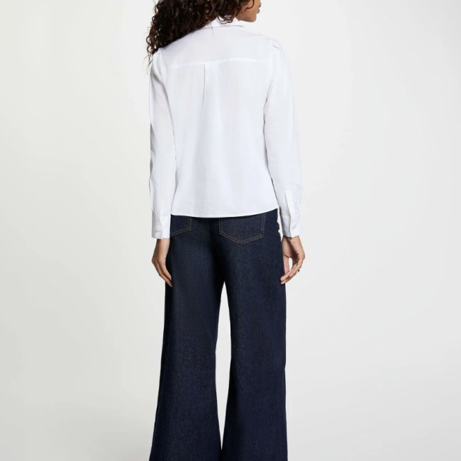 MORGAN - Chemise col à revers blanc