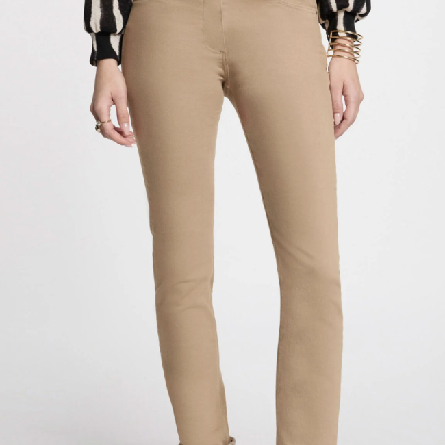 MORGAN - Pantalon droit camel