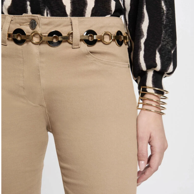 MORGAN - Pantalon droit camel