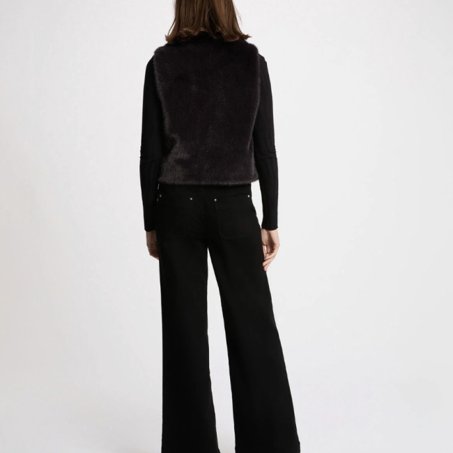 MORGAN - Veste sans manches noir