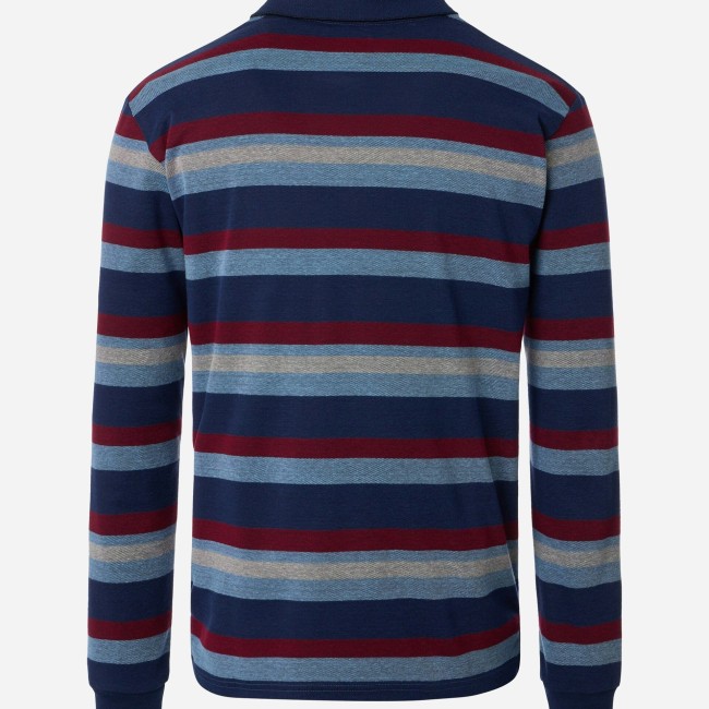 REDMOND - Polo Rayure Rouge 