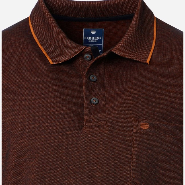 REDMOND - Polo Rouille 