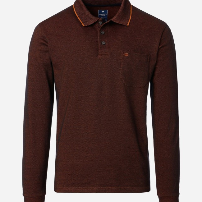 REDMOND - Polo Rouille 