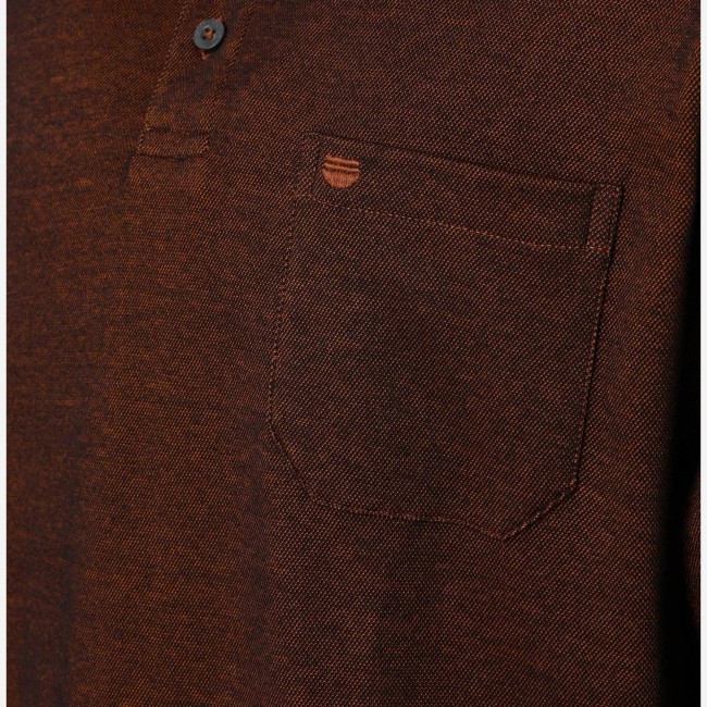 REDMOND - Polo Rouille 