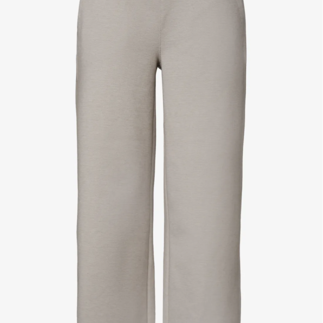 STREET ONE - Pantalon large taille haute beige 