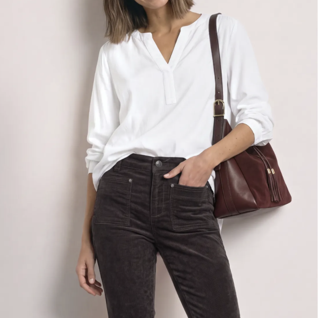STREET ONE -  Jean bootcut taille haute