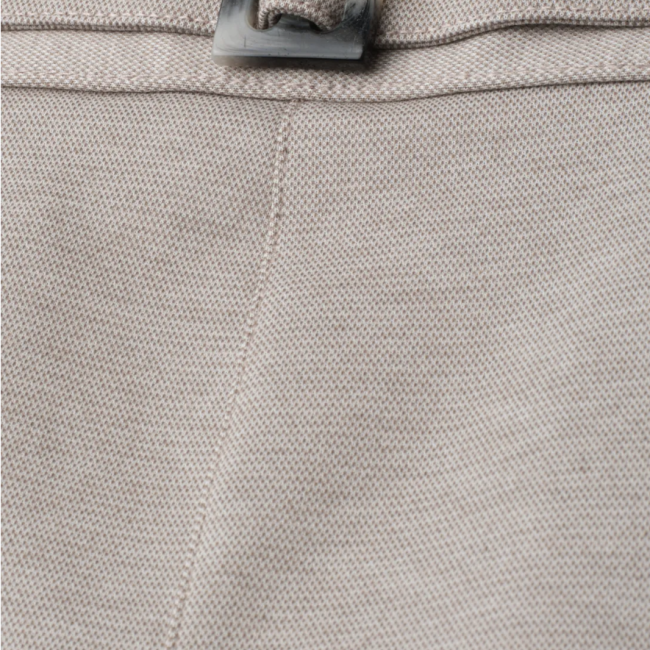 STREET ONE - Pantalon large taille haute beige 