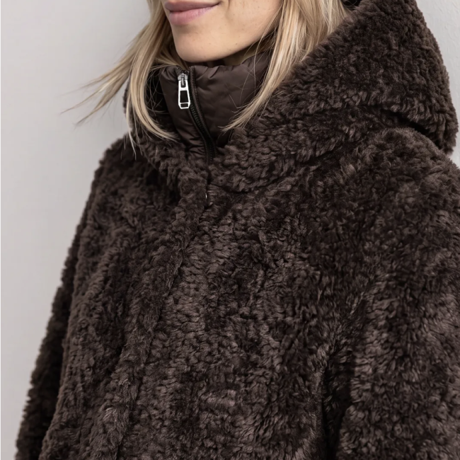 STREET ONE - Manteau Teddy avec doublure