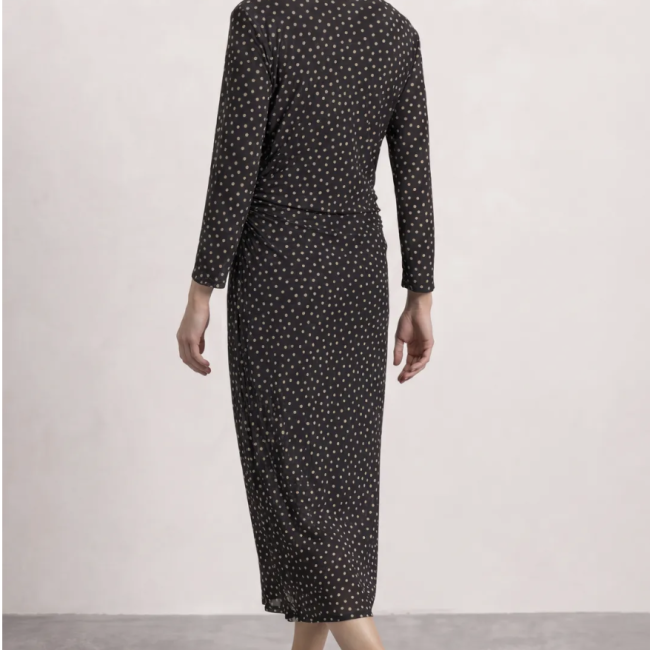 STREET ONE - Robe longue à fronces latérales