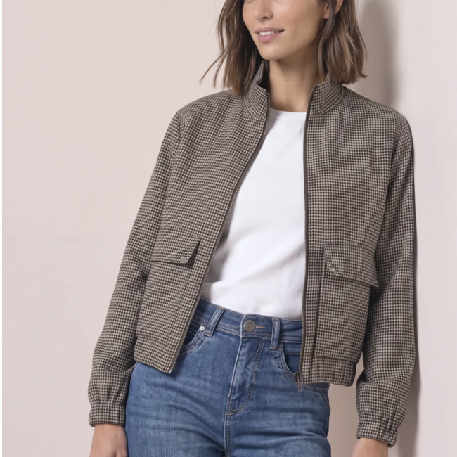 STREETONE - Veste à motif pied-de-poule