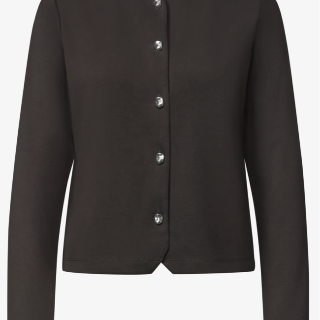 STREETONE - Veste en maille à boutons décoratifs