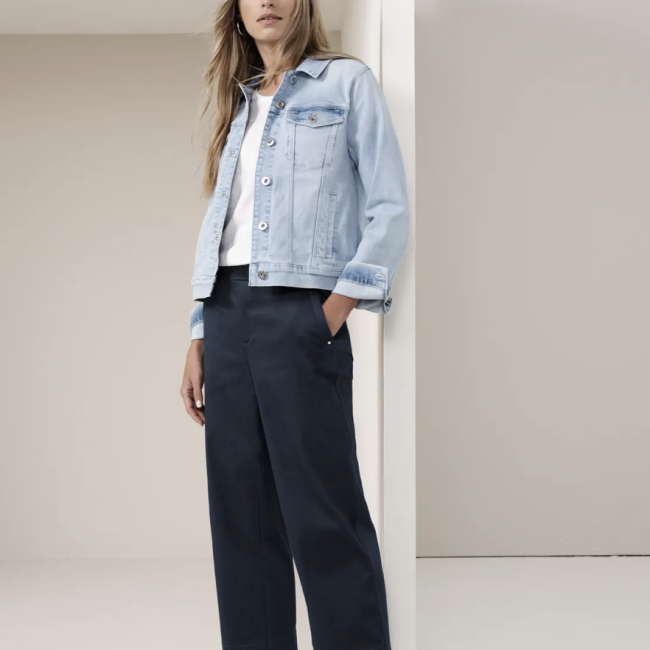 STREET ONE - Wide Leg pantalon avec détail de boutons