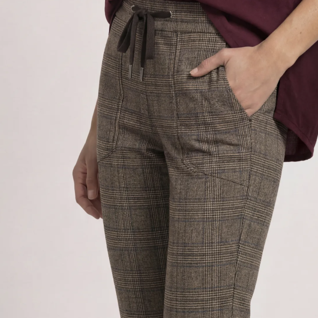 STREETONE - Pantalon à motif Prince-de-Galles