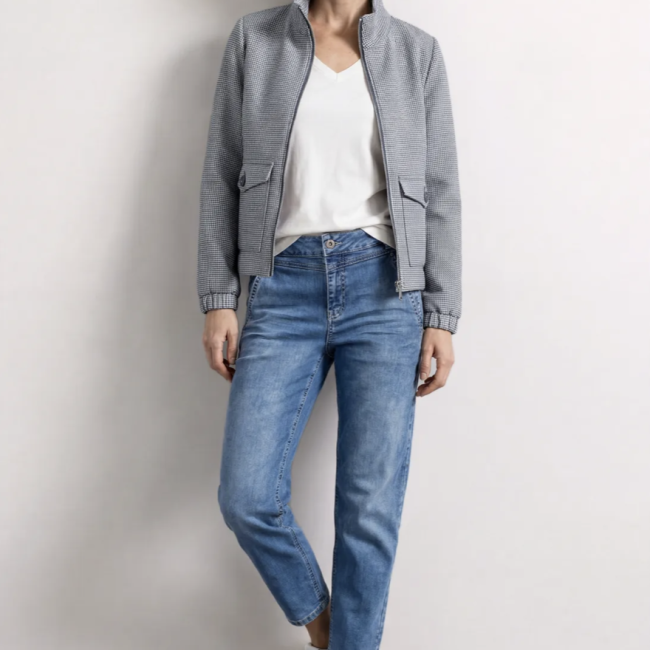STREETONE - Veste avec col montant et fermeture zip
