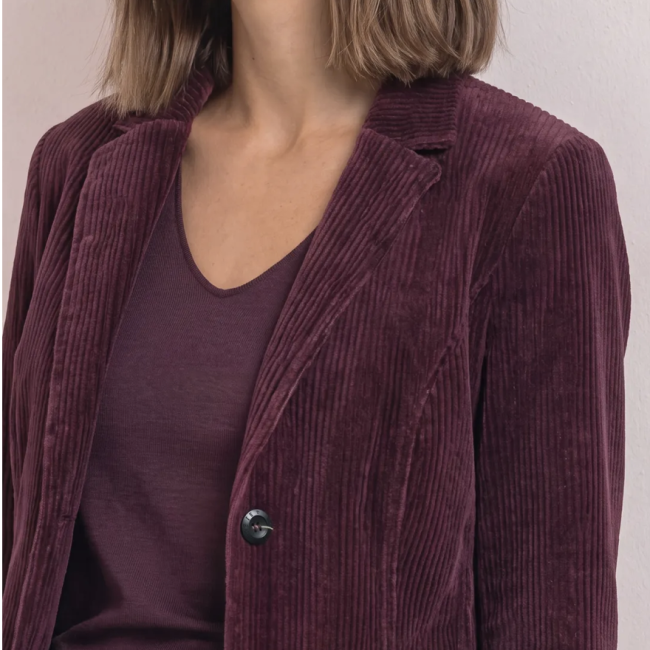 STREETONE - Blazer en velours côtelé
