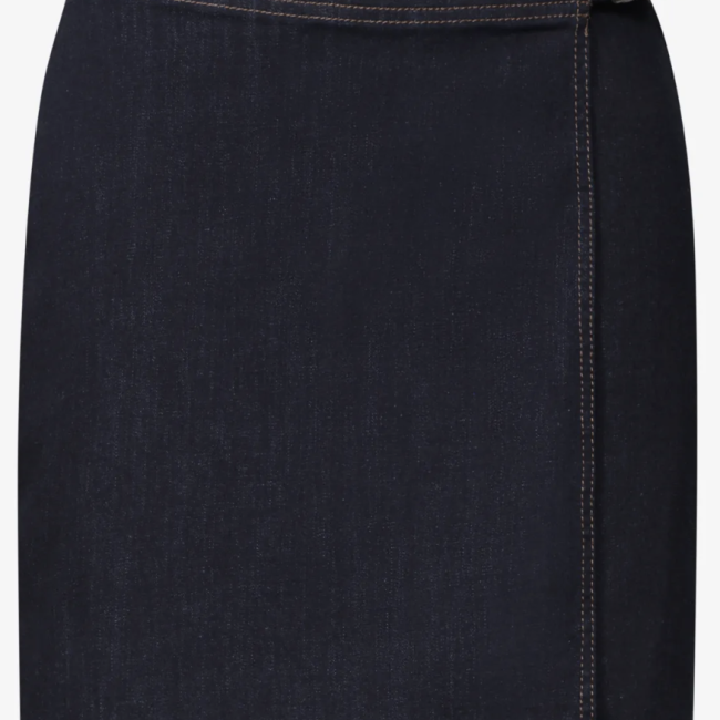 STREETONE - Jupe en jean style portefeuille