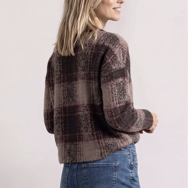 STREETONE - Pull avec motif à carreaux